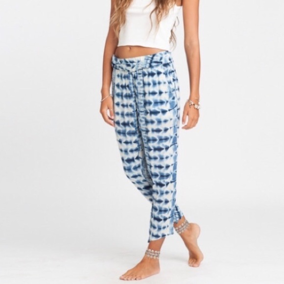 Jumpsuits | Billabong Tie Dye Pants 